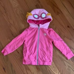Skye Toddler Hoodie, folds into a pillow/stuffed animal 6-7 years